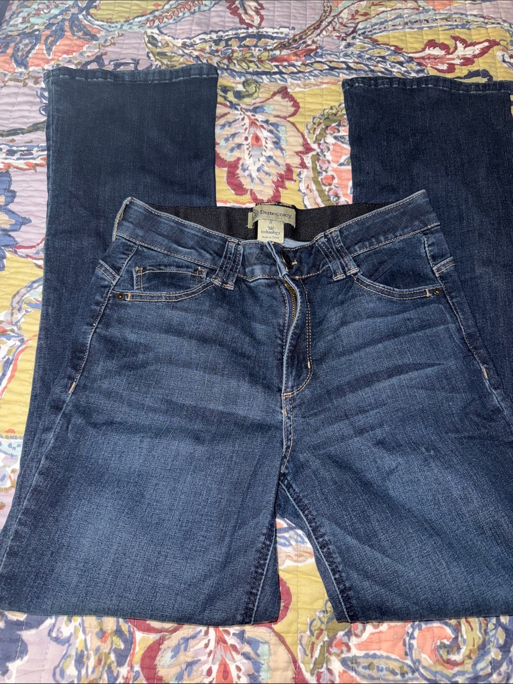 Democracy Dark Blue bootcut Denim Jeans